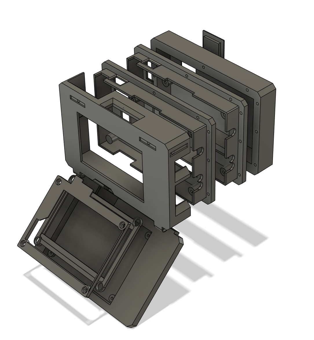 VAIL SUMMIT modular design - 3D model showing component layout